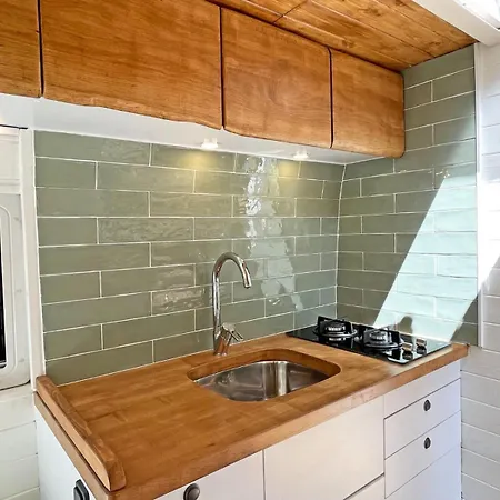 Tenerife Glamping Camper With Bathroom Kamp alanı Los Cristianos (Tenerife)